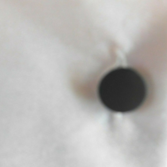 Topshop Geometric Sleeveless Size 4 Top Black Pink Button Back - Picture 7 of 8